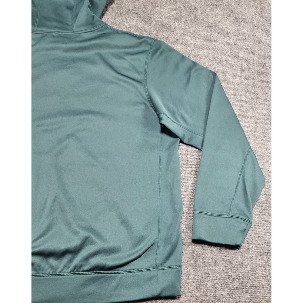 Nike Therma-FIT Men's Green Performance Pullover Hoodie Training Sweatshirt Sz L - Picture 9 of 14